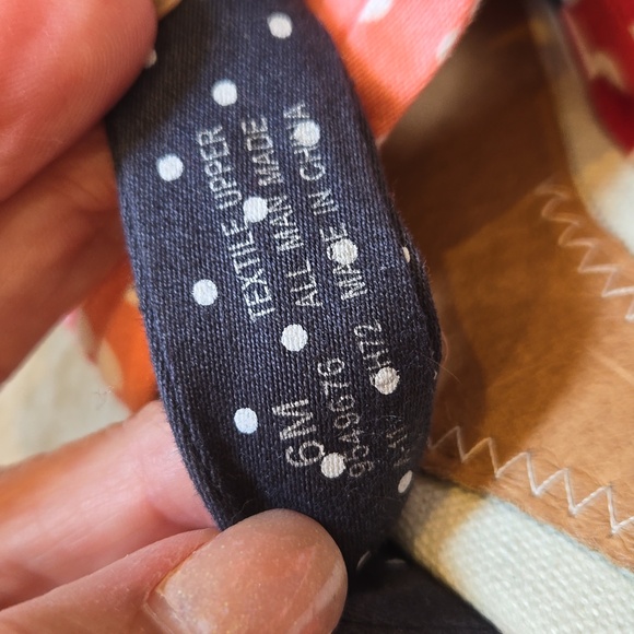 Sperry Top-Sider Unique Multi-Colored Polka-Dot Strappy Ankle Wrap Wedge Sandals - Picture 12 of 12